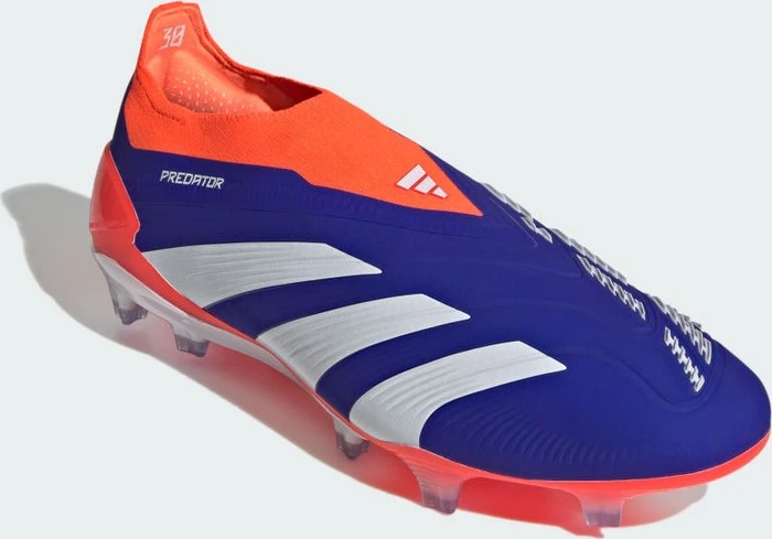adidas Predator Elite Laceless FG lucid blue/cloud white/solar red