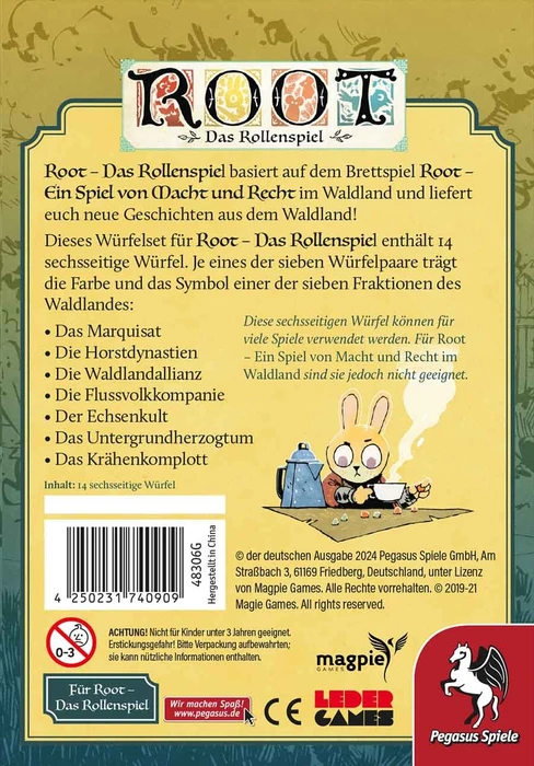 Root - Das Rollenspiel: Würfelset