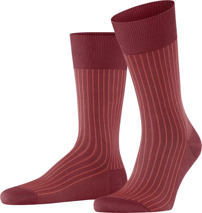 Falke Oxford Stripe Socken copper (Herren)