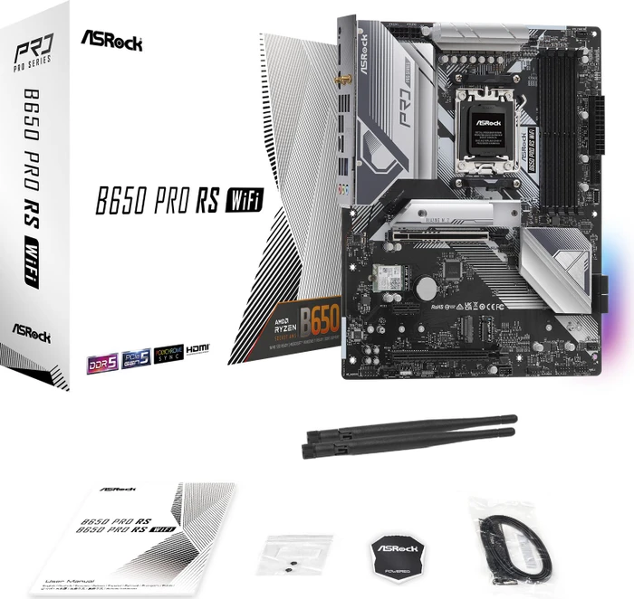 ASRock B650 Pro RS WiFi (AMD AM5)