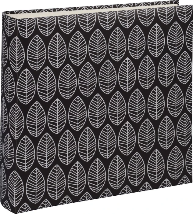 Hama Jumbo Fotoalbum La Fleur 30x30 / 100 weiße Seiten schwarz
