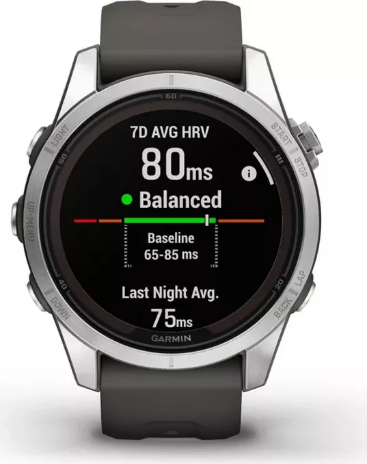 Garmin Fenix 7S Pro Solar graphit