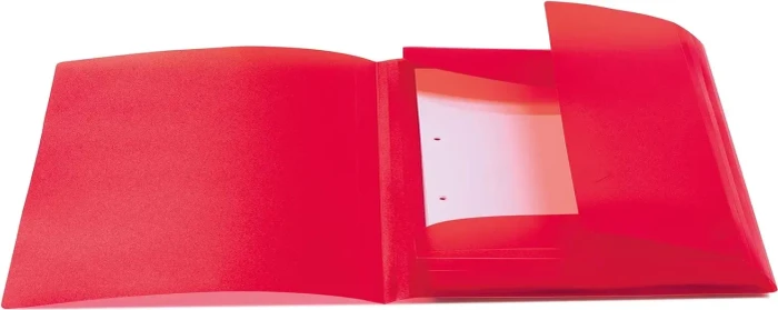 Herma Sammelmappe, A4, rot/transparent, 3er-Pack