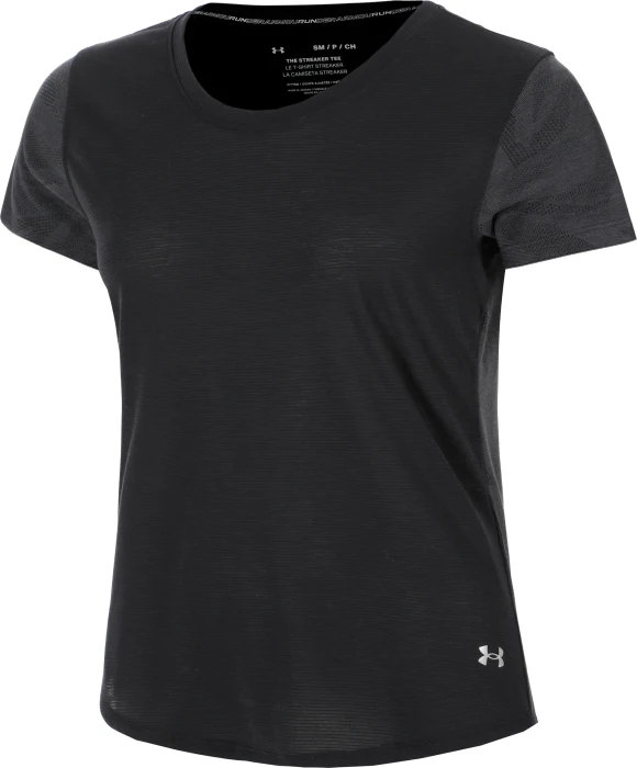 Under Armour Streaker Jacquard Funktionsshirt kurzarm black/reflective (Damen)