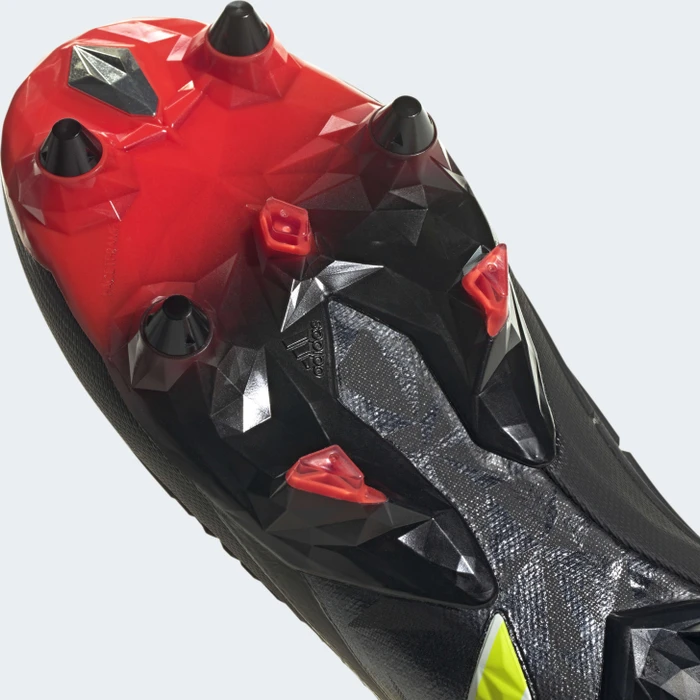 adidas Predator Edge.1 SG core black/team solar yellow/solar red (Herren)