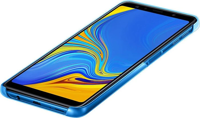 Samsung Gradation Cover für Galaxy A7 (2018) blau