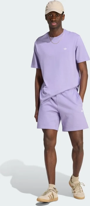 adidas Trefoil Essentials T-Shirt kurzarm magic lilac (Herren)