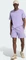 adidas Trefoil Essentials T-Shirt kurzarm magic lilac (Herren) Vorschaubild