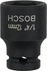 Bosch Professional Impact Control Außensechskant Steckschlüssel 1/4", 12x25mm, 1 Stück