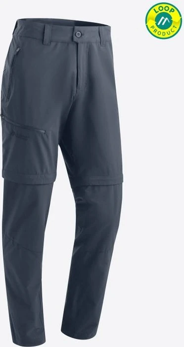 Maier Sports Tajo Loop Zip-Off Hose lang ombre blue (Herren)