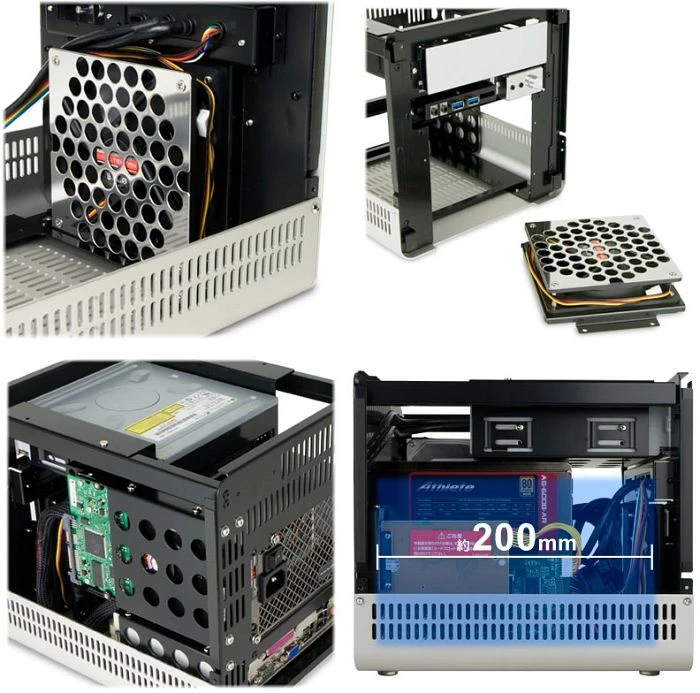 Abee acubic M20 silber, Mini-ITX