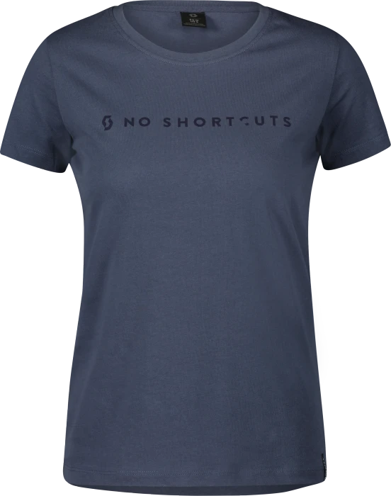 Scott No Shortcuts T-Shirt kurzarm metal blue (Damen)