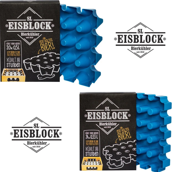 sl Eisblock Bierkühler 500ml