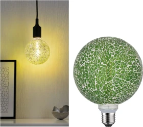Paulmann Miracle Mosaic Edition LED Globe E27 5W/827 grün