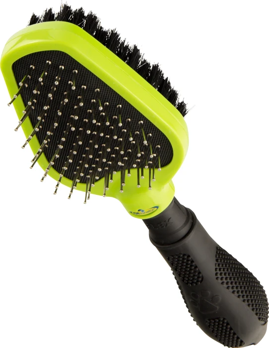 FURminator Doppelbürste für Hunde mit kurzem Fell, doppelseitig, Version 1
