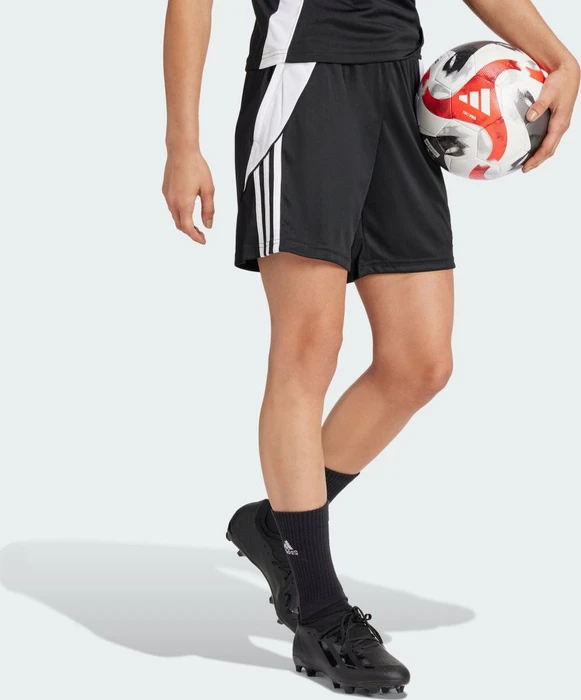 adidas Tiro 24 Trainingshose kurz schwarz/weiß (Damen)