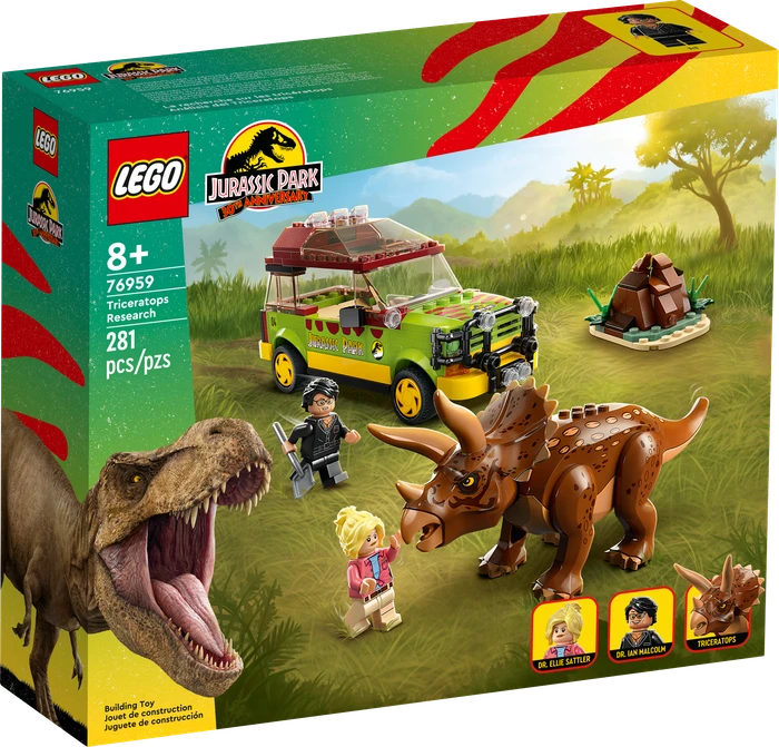 LEGO Jurassic World - Triceratops-Forschung