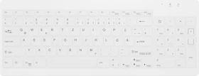 Cherry AK-C7012F-F Medical Keyboard Compact Wireless, weiß, USB, ND (AK-C7012F-FU1-W/NOR)
