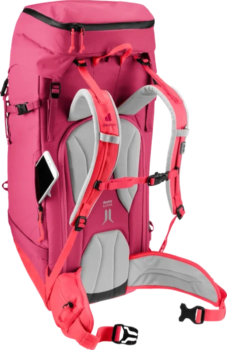 Deuter Freescape Pro 38+ SL ruby/hibiscus