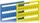 Wago WMB-Beschriftungskarte als Karte bedruckt F81, ..., F90 (10x) dehnbar 5 - 5,2 mm Aufdruck senkrecht aufrastbar weiß (794-643)