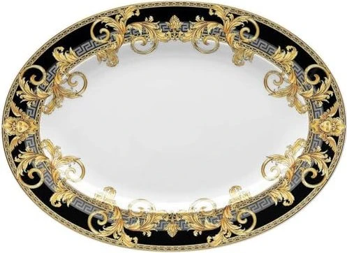 Rosenthal Versace Prestige Gala Platte 34x24.5cm
