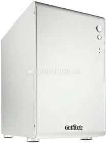 Cubitek Mini Cube silber, Mini-ITX