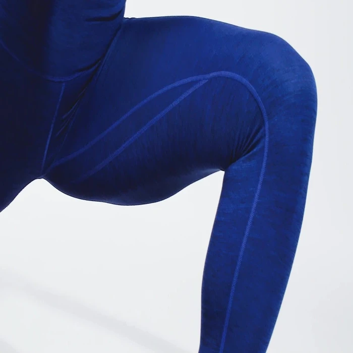 adidas All Me Hose 7/8 semi lucid blue (Damen)