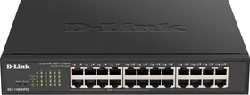 D-Link DGS-1100 Desktop Gigabit Smart Switch, 24x RJ-45, 100W PoE+ (DGS-1100-24PV2)