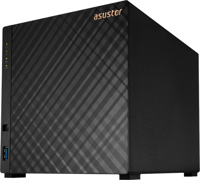 Asustor Drivestor 4 AS1104T, 1GB RAM, 1x RJ-45 2.5GBase-T, 2x USB-A 3.0