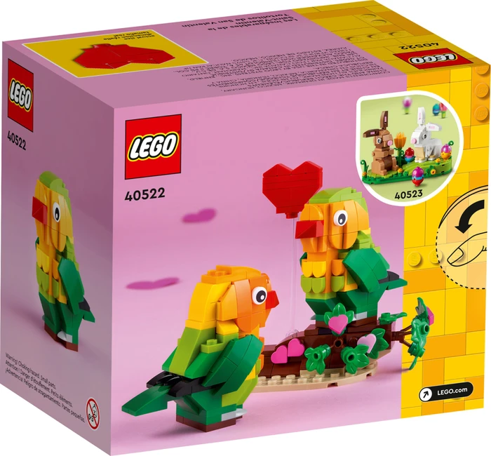 LEGO Valentins-Turteltauben