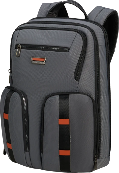 Samsonite Urban-Eye, Rucksack, 15.6", mit 2 Taschen, Grey/Cognac