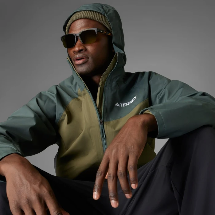 adidas Terrex Multi 2L Rain.RDY Funktionsjacke olive strata/legend ivy (Herren)