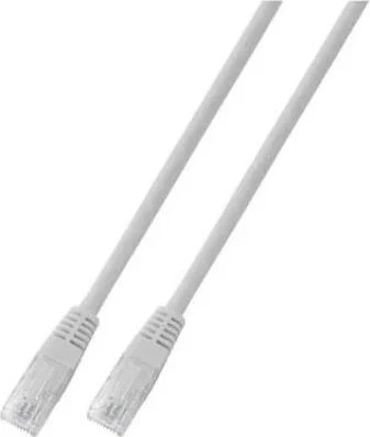 EFB Elektronik PVC CCA Patchkabel, Cat6, U/UTP, RJ-45/RJ-45, 30m, weiß