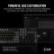 Corsair Gaming K70 CORE TKL RGB, Carbon Gray, schwarz/grau, MLX RED V2, USB, US Vorschaubild