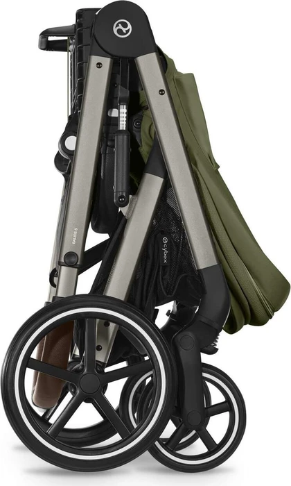 Cybex Balios S Lux Taupe Frame moss green 2024