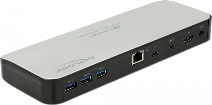 DeLOCK Thunderbolt 3 Dockingstation 5K, Thunderbolt/USB-C 3.0