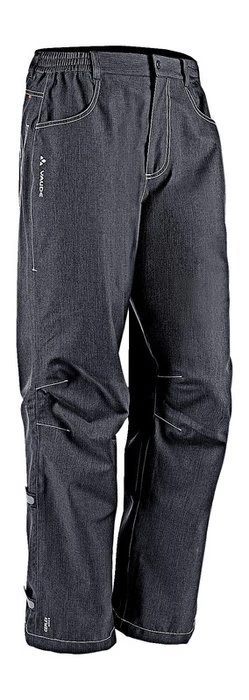 Vaude Homy Rainpants Fahrradhose lang schwarz (Herren)