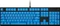 Corsair Pro Keycap Mod Kit, Kunststoff (PBT) Double-Shot, blau, 105 Tasten, ISO-DE Vorschaubild