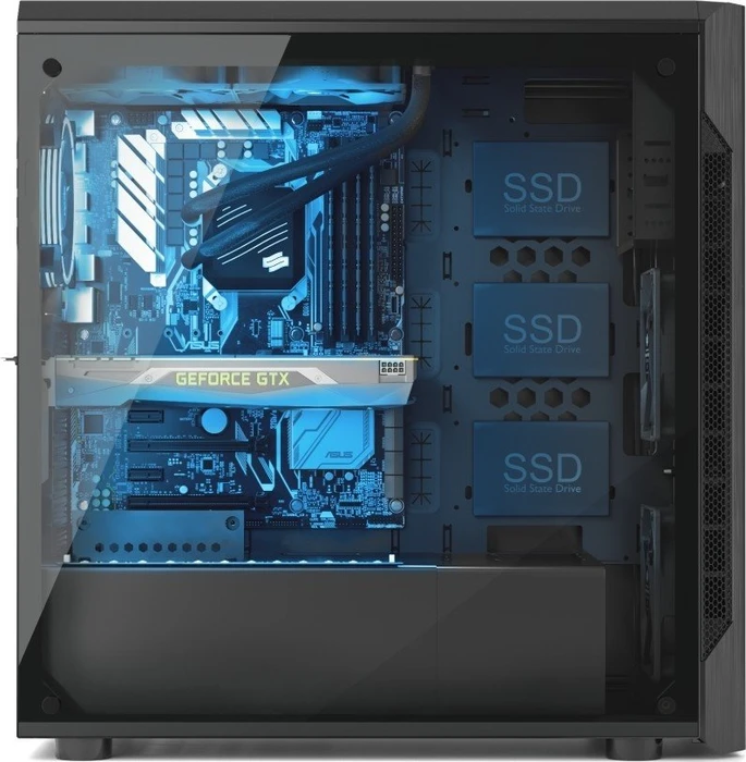 Endorfy SilentiumPC Armis AR7 TG RGB, Glasfenster
