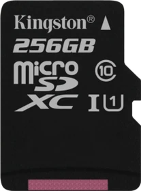 Kingston Canvas Select R80 256GB, UHS-I U1, Class 10