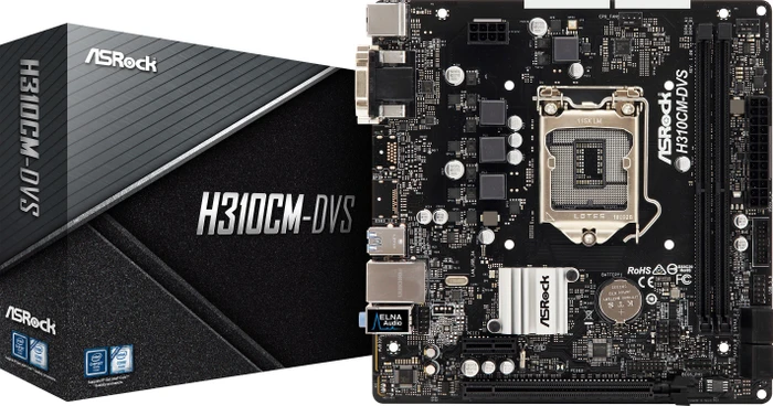 ASRock H310CM-DVS (Intel 1151 v2)