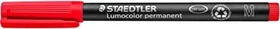 Staedtler Lumocolor 317 permanent rot, 10er-Pack