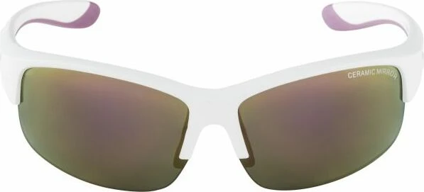 Alpina Flexxy HR white-purple/ceramic mirror pink (Junior)