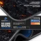 Titanwolf Lava Lightning RGB XXL Gaming-Mauspad, 800x300mm, schwarz/rot Vorschaubild