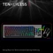 Cherry MX 8.2 TKL Wireless, schwarz, MX2A RGB BROWN, USB/Bluetooth, DE Vorschaubild