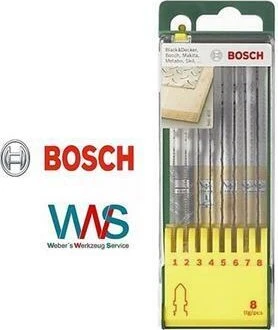 Bosch DIY Stichsägeblatt-Set, 8-tlg.