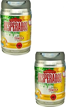 Desperados Bierfass mit Zapfhahn 5l