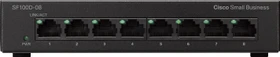 Cisco SF100 Desktop Switch, 8x RJ-45 (SF100D-08 / SD208T)