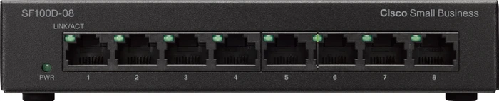 Cisco SF100 Desktop Switch, 8x RJ-45