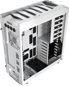 AeroCool XPredator White Edition weiß, Acrylfenster
